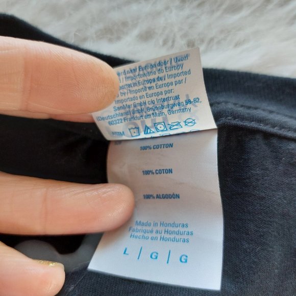 Port&Company Unisex's Black "80s Party" Graphic T-Shirt Size L - Picture 4 of 7